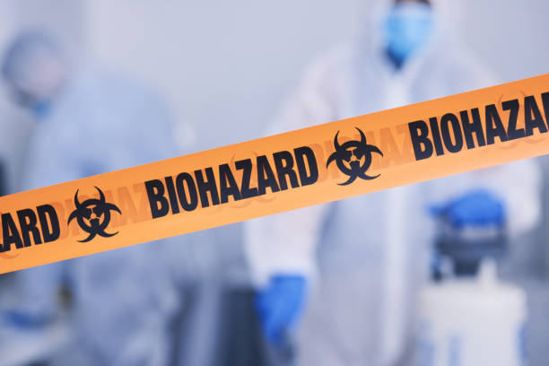Professional Crime Scene Cleanup technician working in Bridgeport, NE